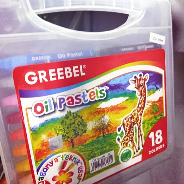 

Crayon GREEBEL/OIL Pastels/Alat sekolah/Murah
