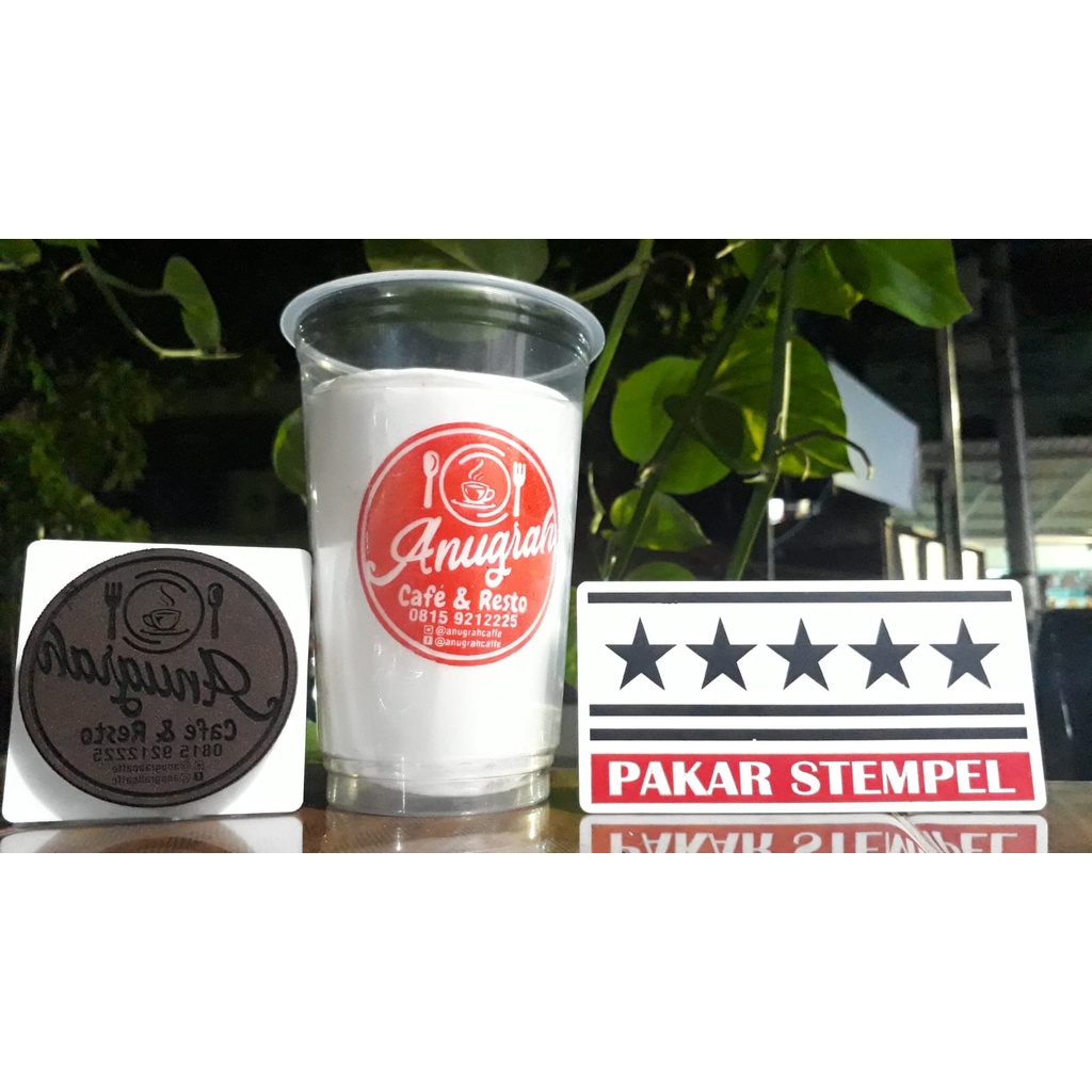 

Jual Stempel Paket Gelas Cup Plastik Sablon Minuman Stempel Sablon Cup