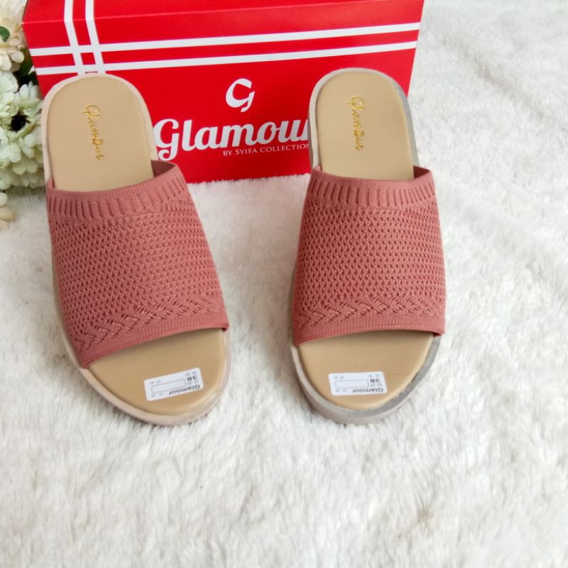 Sandal wanita Glamour Rajut