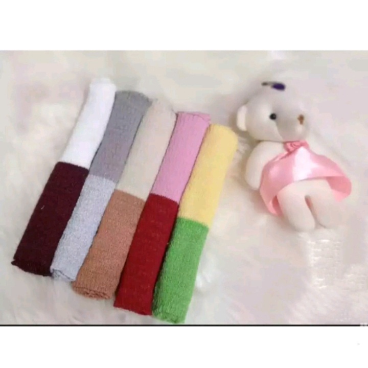 pashmina kusut polos / hijab pashmina crinkle premium-ciput rajut