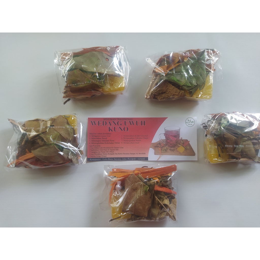 

TERMURAH WEDANG UWUH WEDANG TELANG KOMPLIT GULA BATU KEMASAN ISI 5
