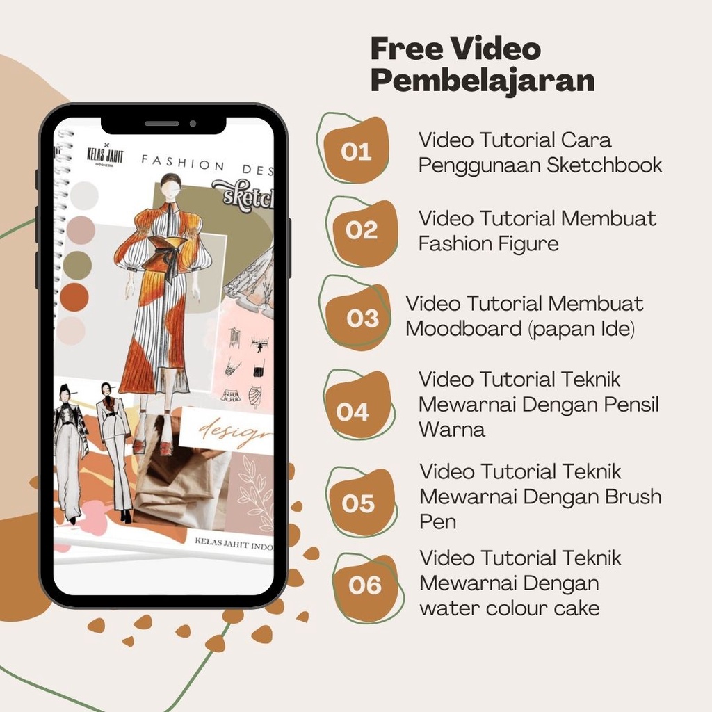 Buku Fashion Designer Sketchbook  Style Figure Drawing Desain Fashionary-3