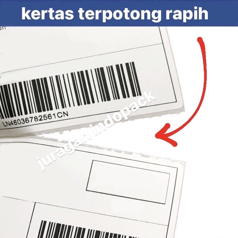 

InJO LABEL THERMAL 100x150 A6 KERTAS LABEL THERMAL 10x15 Gojek Grab