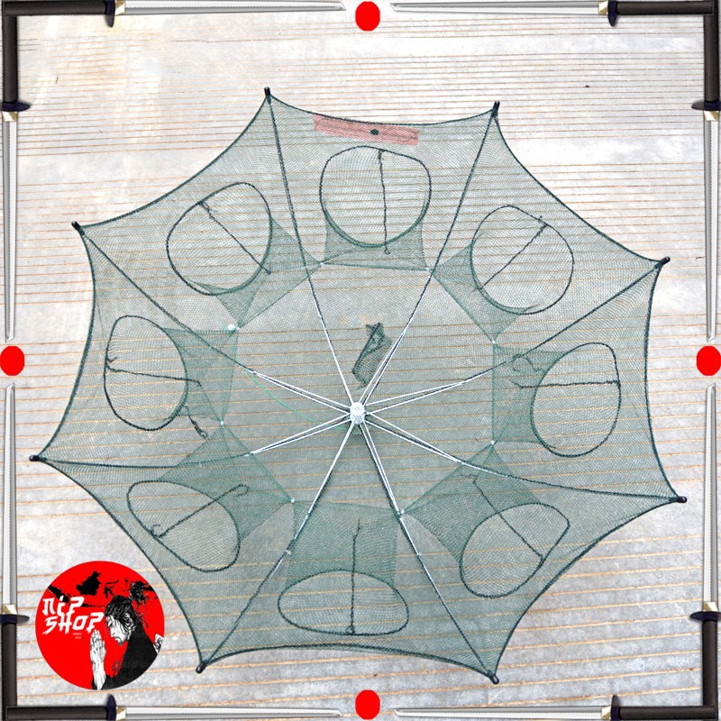 Jaring Ikan Hexagonal 8 Hole Fishing Net Trap Cage Perangkap ikan