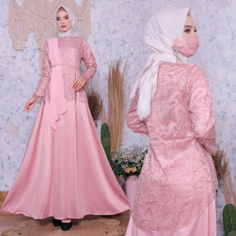 TERMURAHHH/BISA COD/GAMIS SELENDANG SERUTY/GAMIS PESTA /BY MJ