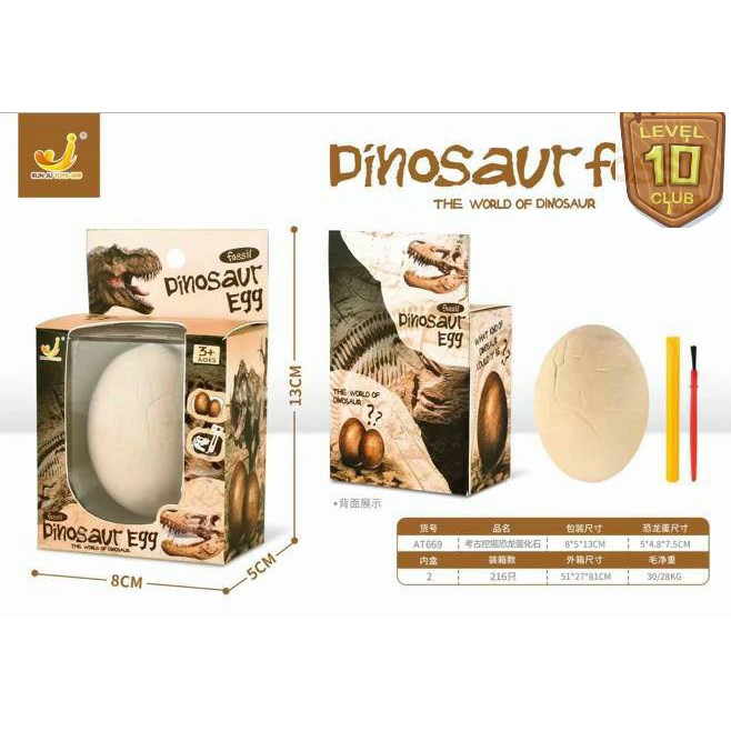 Fosil Telur Dinosaurus / Dino Egg / Arkeologi / Fossil Archeology