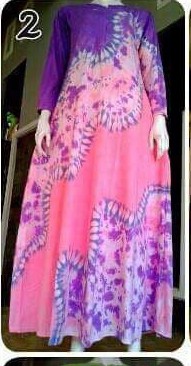 Gamis Kaos Soraya Jumbo Ori Ziray Batik