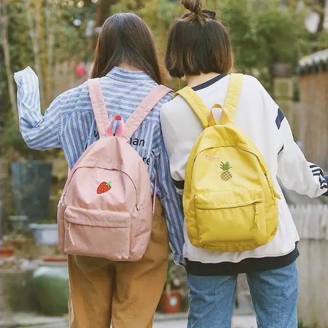 Durable Tas Punggung Tas Cewek Ransel Wanita backpack fashion tas ransel Ransel Hitam Kanvas Pria Wanita Tas Punggung Sekolah Pelajar Perguruan Tinggi untuk Remaja Ransel Kasual Mochila Ransel Harian Travel