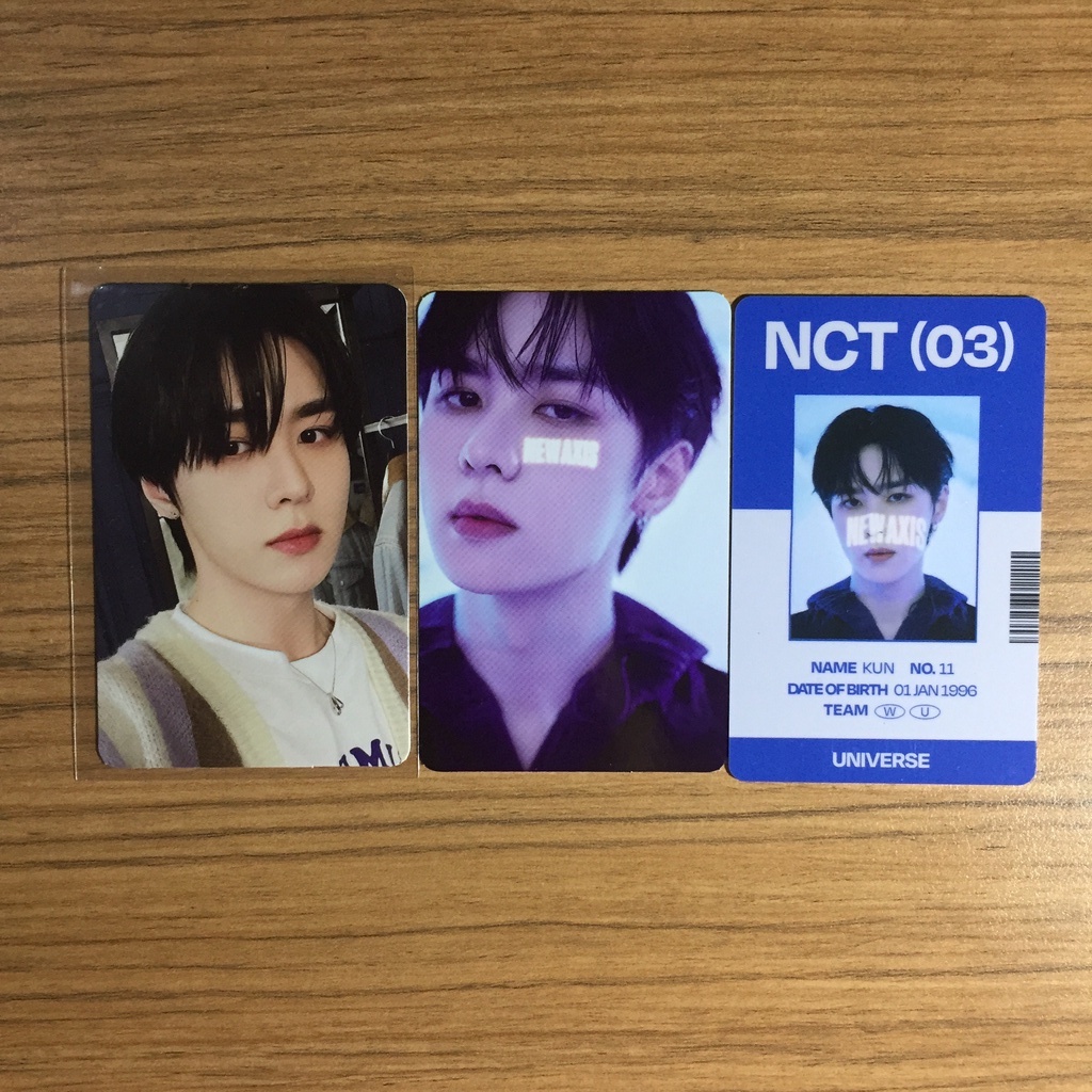 Kun ID Card + Photocard Universe NCT 2021