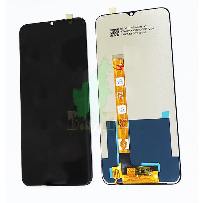 LCD TOUCHSCREEN REALME C11 / C12 / C15 / OPPO A15 / C15 QUALCOM HITAM ORI