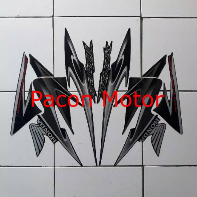 striping TIGER revo 2013 hitam silver. (COD)