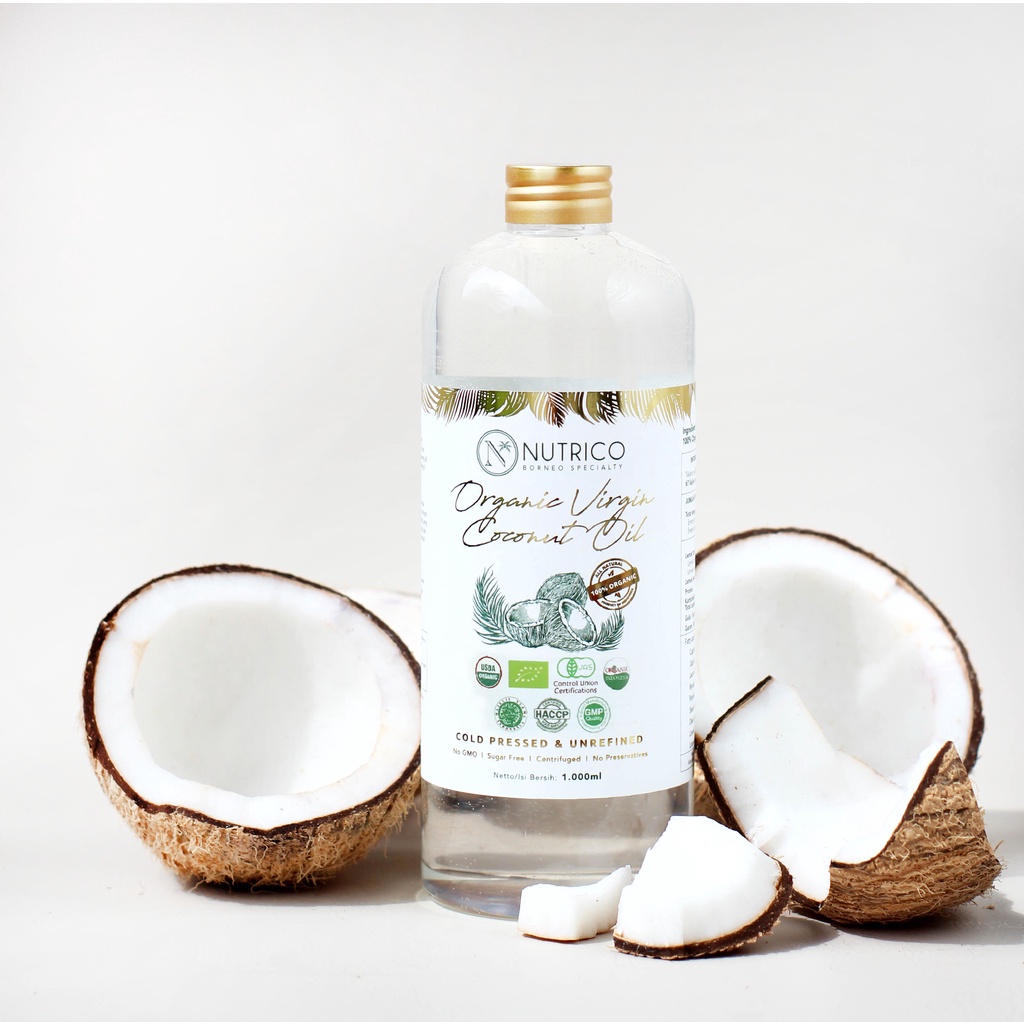 

NUTRICO Organic Virgin Coconut Oil 1L
