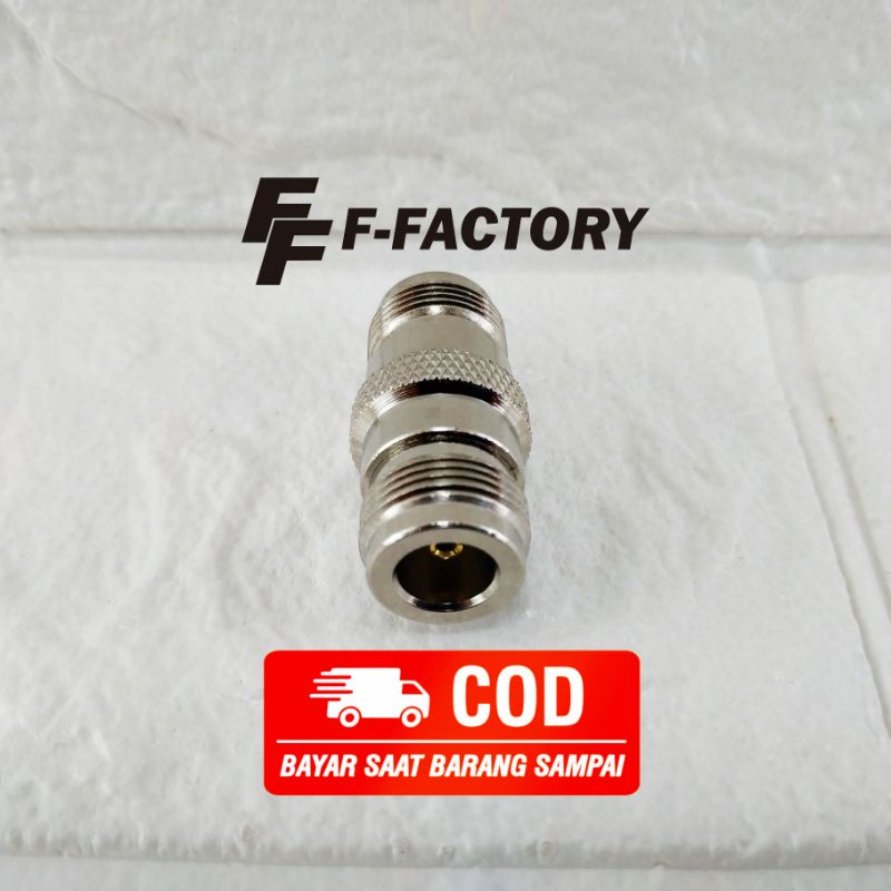 Konektor Sambungan Antena Handy Talkie / Rig. I N FEMALE to N FEMALE