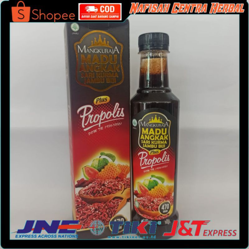 

Mangkuraja Madu Angkak Sari Kurma Jambu Biji Plus Propolis
