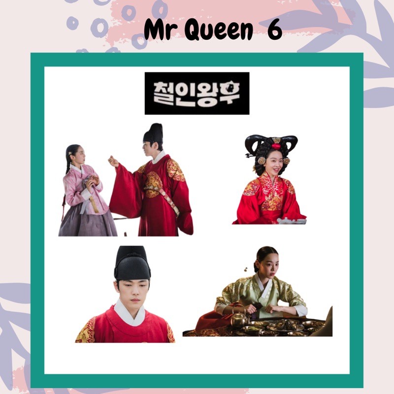 Sticker Drakor Drama Korea Mr Queen / No touch Princess Tumblr Aesthetic