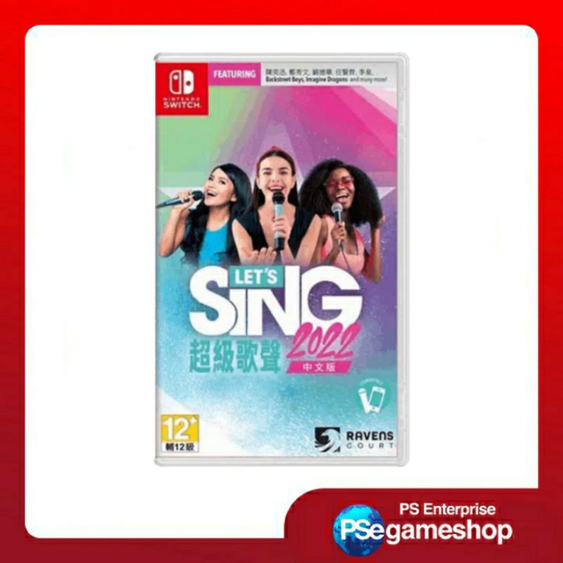 Switch Let's Sing 2022 (Asia/Inggris)