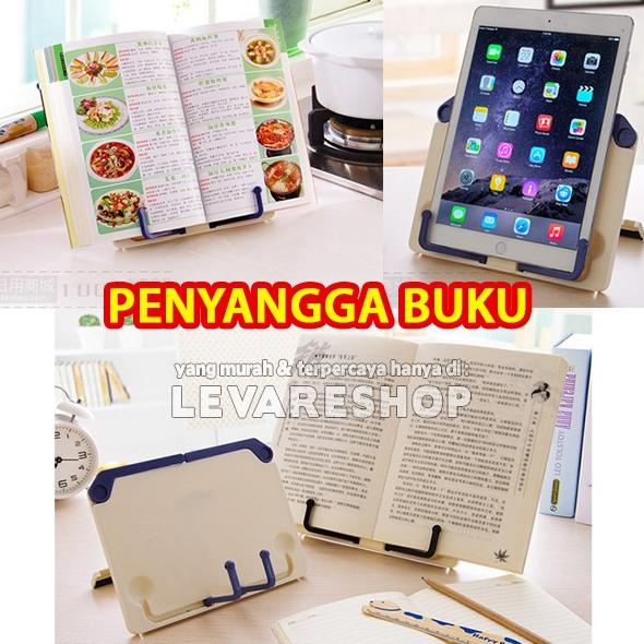 

Jual Penyangga Buku Berdiri + Tuas Penahan Lembar Halaman Saat Membaca Terlaris