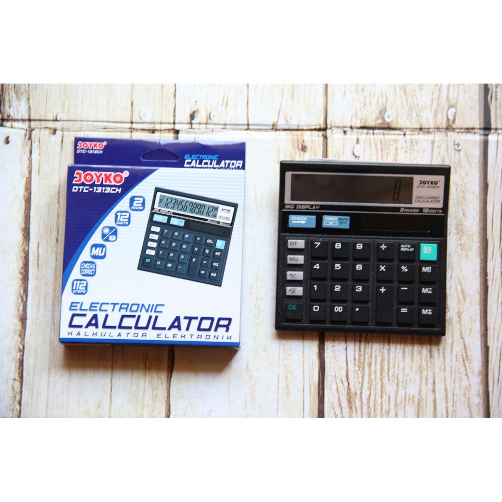 

Kalkulator Joyko DTC-1313CH (12 Digit)