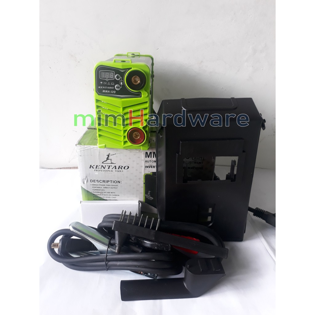 Mesin / travo las inverter IGBT MMA 120 ampere "650 watt" Kentaro