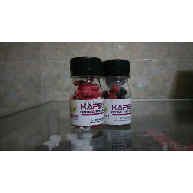 kapsul cacing biosyafa