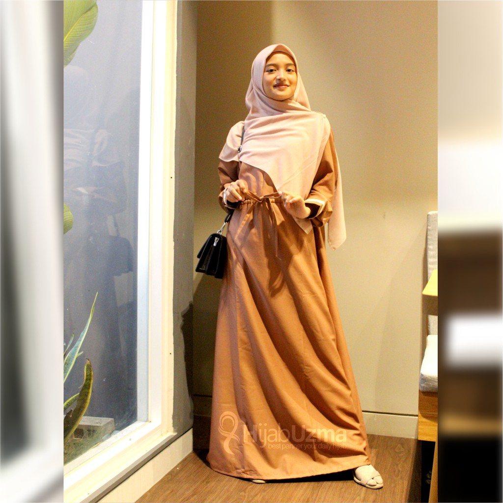 TERMURAH Gamis Syari Toyobo FODU Gamis katun Toyobo Gamis hijab uzma Gamis terlaris Gamis Garansi
