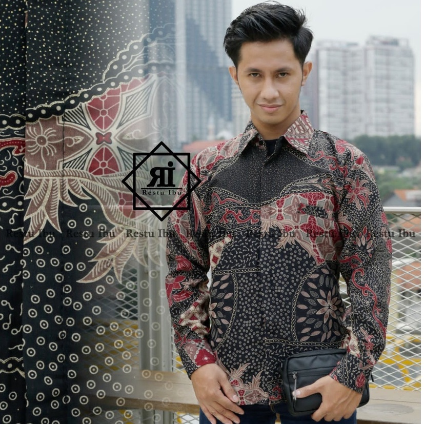 Kemeja batik motif aurel / kemeja pesta / kemeja kantor / hem  formal / kondangan / lamaran