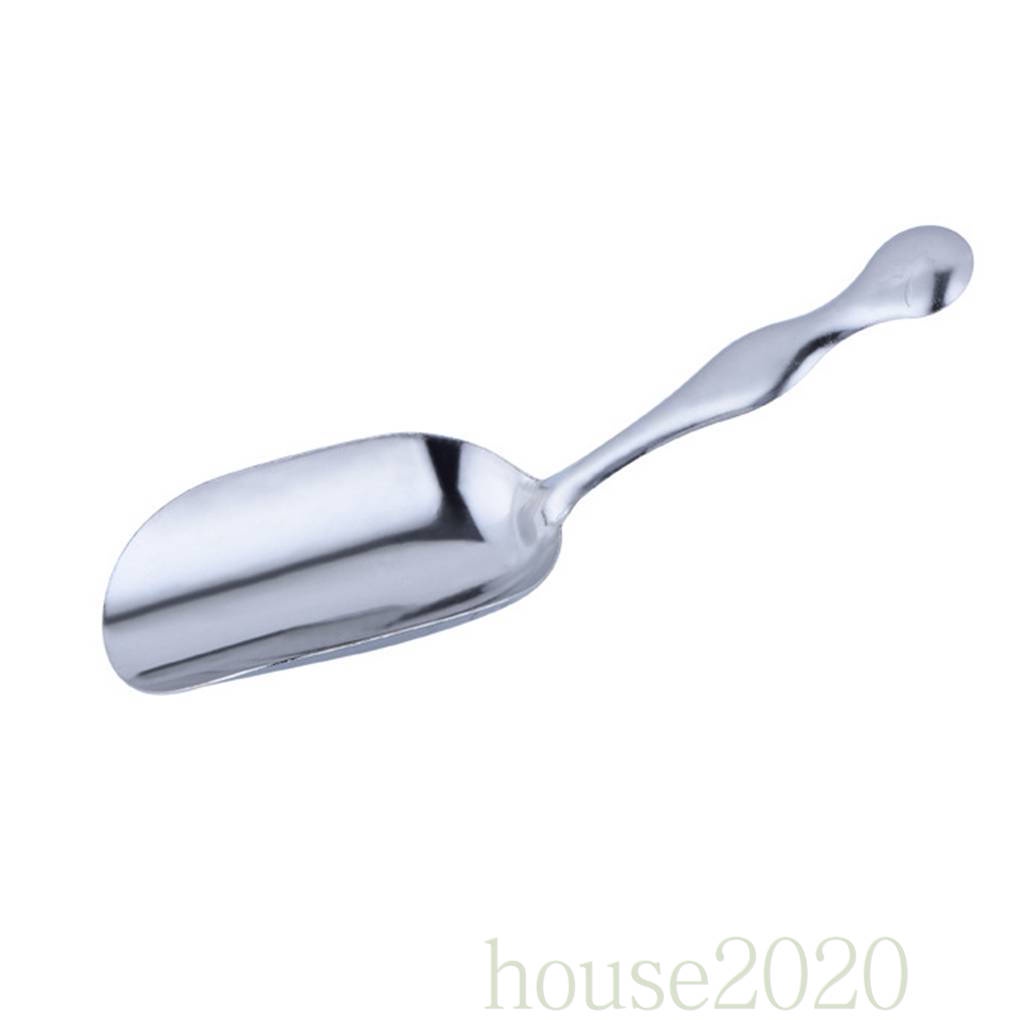 [house2020]Stainless Steel Dinner Curved Mini Tea Spoon Household Use Fruit Appetizer Dessert Tea Spoon