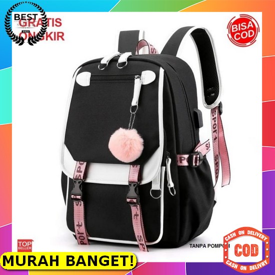Tas Anak Perempuan Ransel Style Korea Bt21 Sekolah Bts Fashion Kids Backpack Original Pvj Best Selle