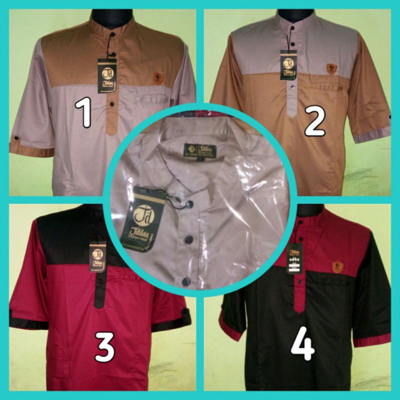 Kurtah Jiddan Moslem Wear Murah Berkualitas