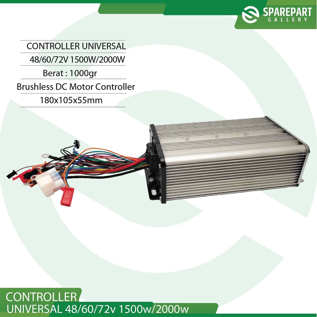 BLDC Motor Controller Universal 48/60/72v 2000W