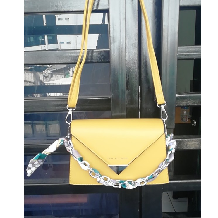 TAS WANITA CNKCHARLES_KEITHHH  LUXURY AMPLOP SLINGBAG IMPORT PREMIUM #188532