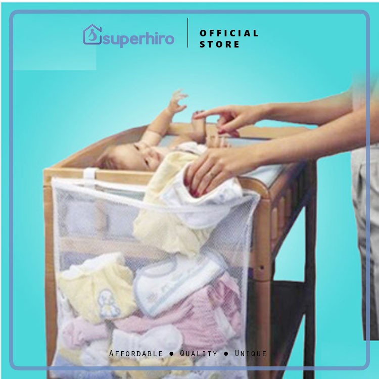 Multipurpose Bag Kantong Organizer Baju Kotor Laundry Bag Bayi Gantung