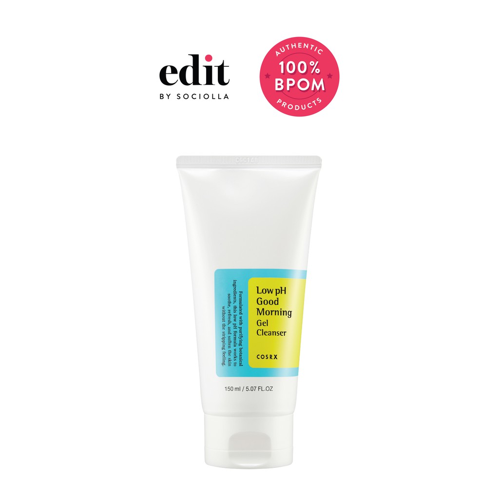 

COSRX Low pH Good Morning Cleanser - size: 150 ml - Edit by Sociolla