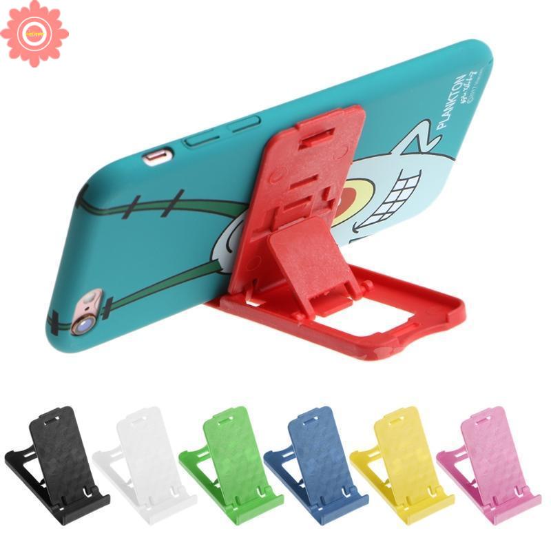 1pcs Phone Holder Universal Portable Mini Handphone Foldable Desk Stand Holder Adjustable Untuk IPhone Andorid Phone