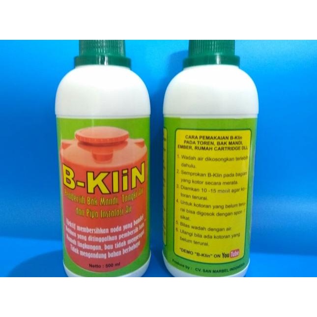 ☃ B-klin pembersih bak mandi dan toren/bklin/b klin ➾