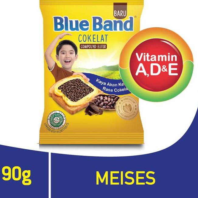 

（DIKIRIM DARI JAKARTA） Blue Band Margarin Serbaguna Tub 250gr + Blue Band Choco Sprinkle 90 gr - Bun