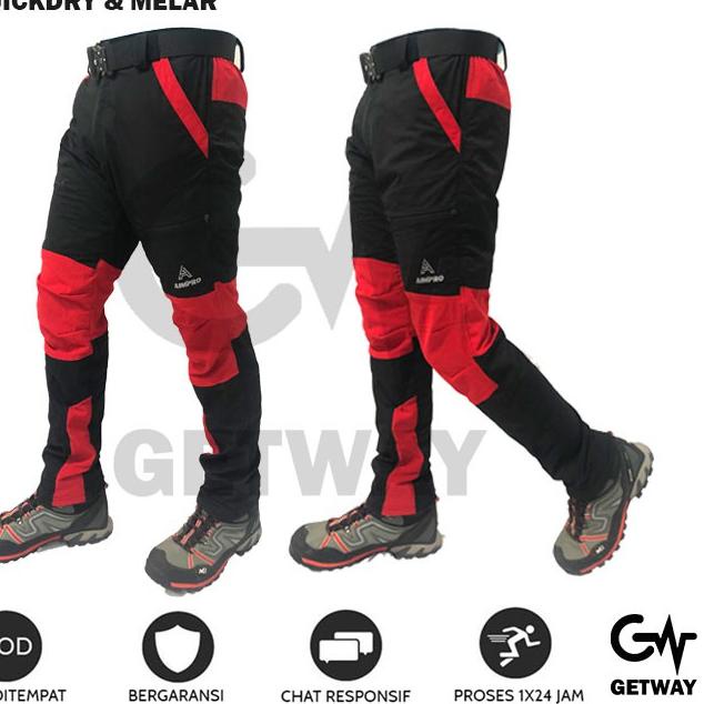 ☆ Celana Outdoor Celana Hiking Celana Gunung Celana Quickdry cepat kering AIMPRO ✸