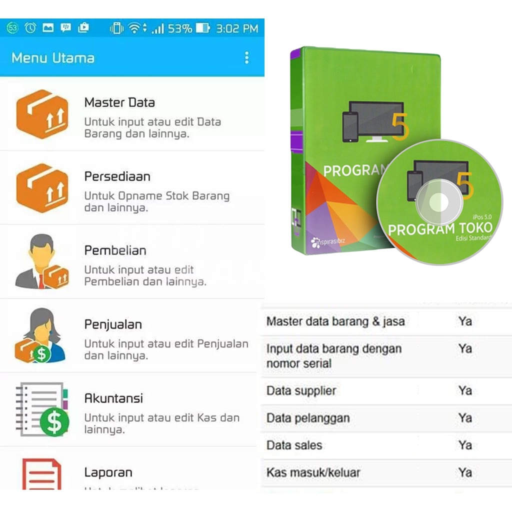 Software Aplikasi Program Toko iPos 5.0 Standard Inspirasibiz