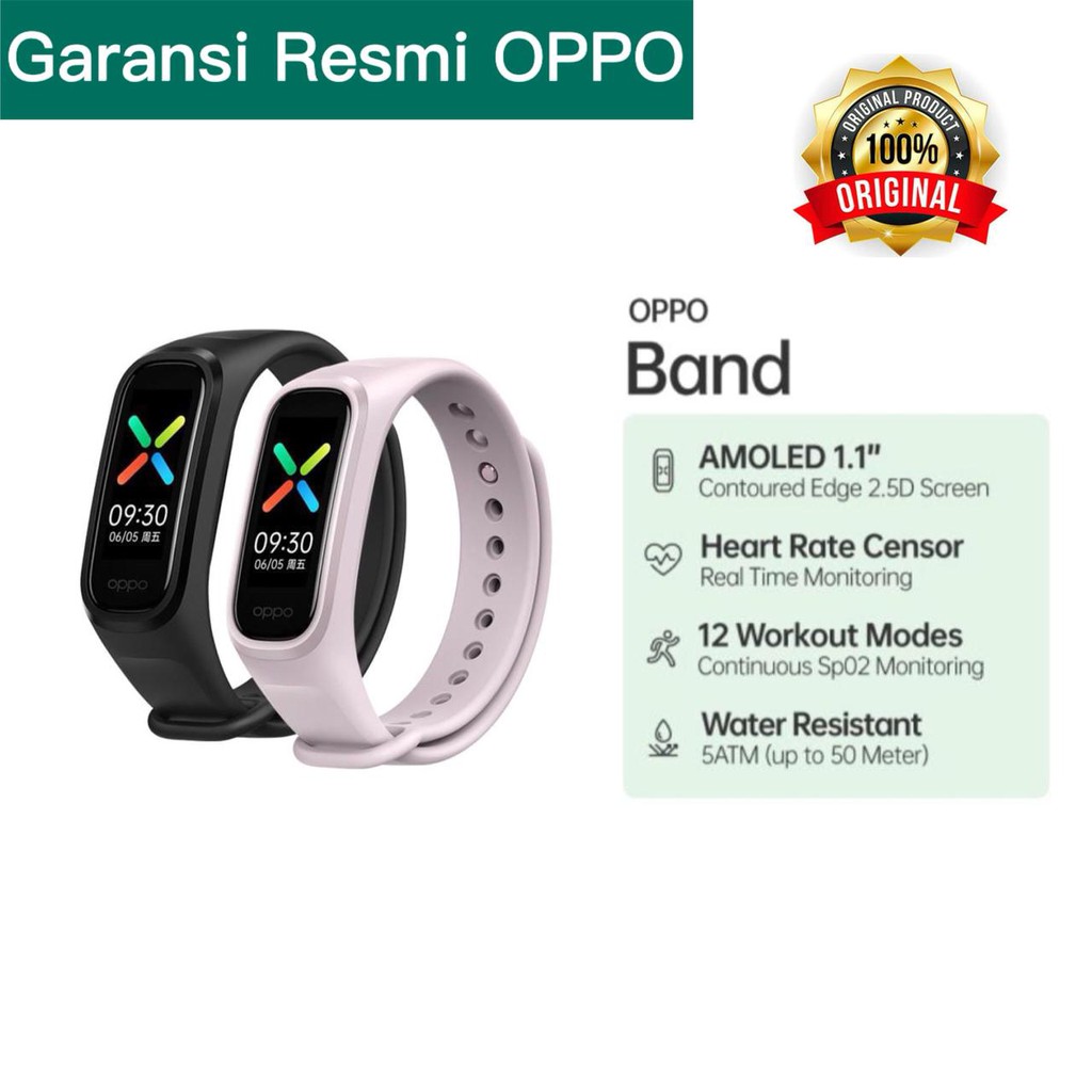 OPPO BAND WATERPROOF GARANSI RESMI OPPO