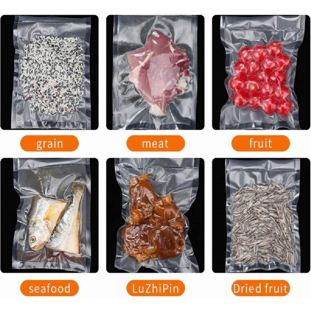 [COD]Vacum sealer Mesin vakum Vacum makanan Plastik Makanan Portable Ada Timer FREE Vacuum Bags