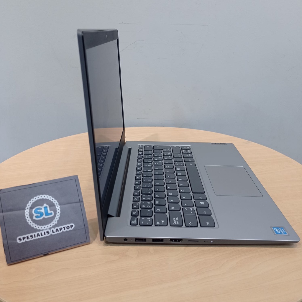 PROMO LAPTOP MURAH BARU LENOVO IDEAPAD SLIM 1 14 N5030 4GB 512GB SSD WIN10 PLATINUM GREY