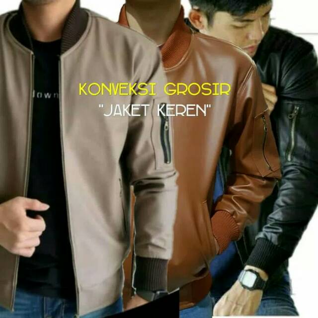 770 Koleksi Model Jaket Semi Kulit Terbaru Terbaru