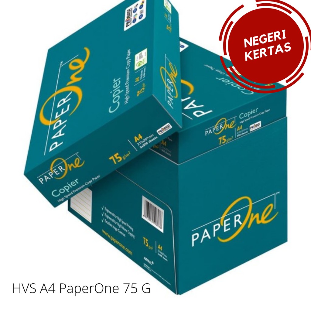 

HJK Kertas HVS A4 75 gr PaperOne
