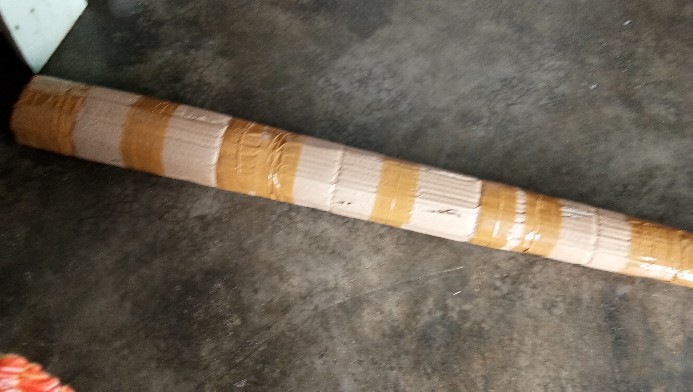 Payung Tenda Pantai 220cm Pelangi Double (2 Lapis/ 2 Layer/  2 Helai) Anti-uv.