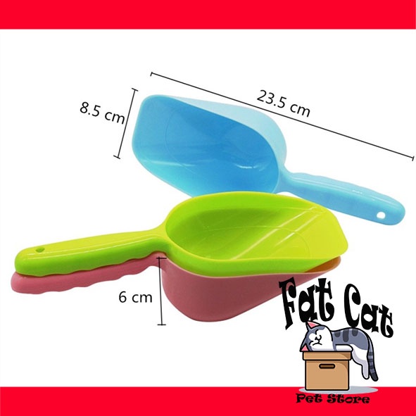 Food Scoop sekop Sendok makanan Anjing kucing sekop serbaguna