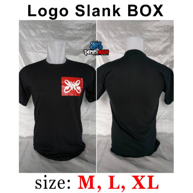 SLANK BOXS - LENGAN PENDEK | ORIGINAL MADE IN SLANKERS | BAJU SLANK - KAOS SLANK - TAMPIASIH STORE
