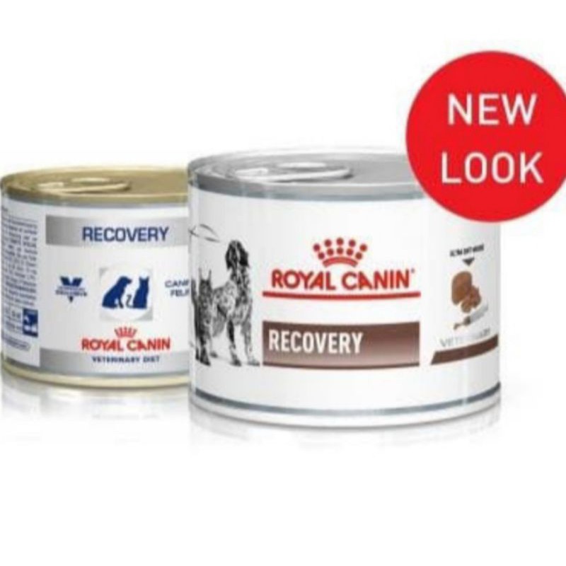 (1tray = isi 12) royal canin recovery can 195g - untuk kucing dan anjing