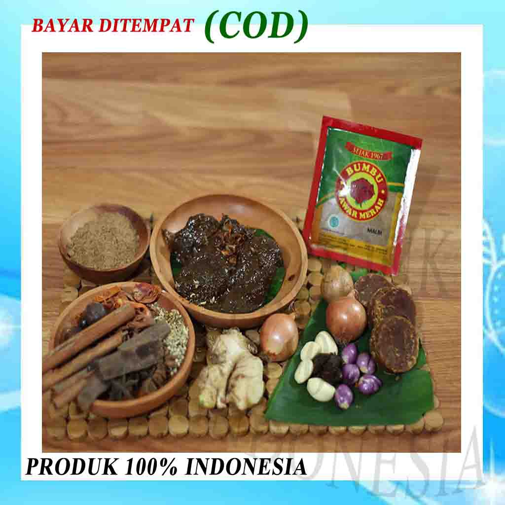 

Bumbu Rendang, Nasi Kebuli,Tekwan, Malbi,Semur,Opor,Sop,Soto,Lontong, Kari - Produk 100% Indonesia