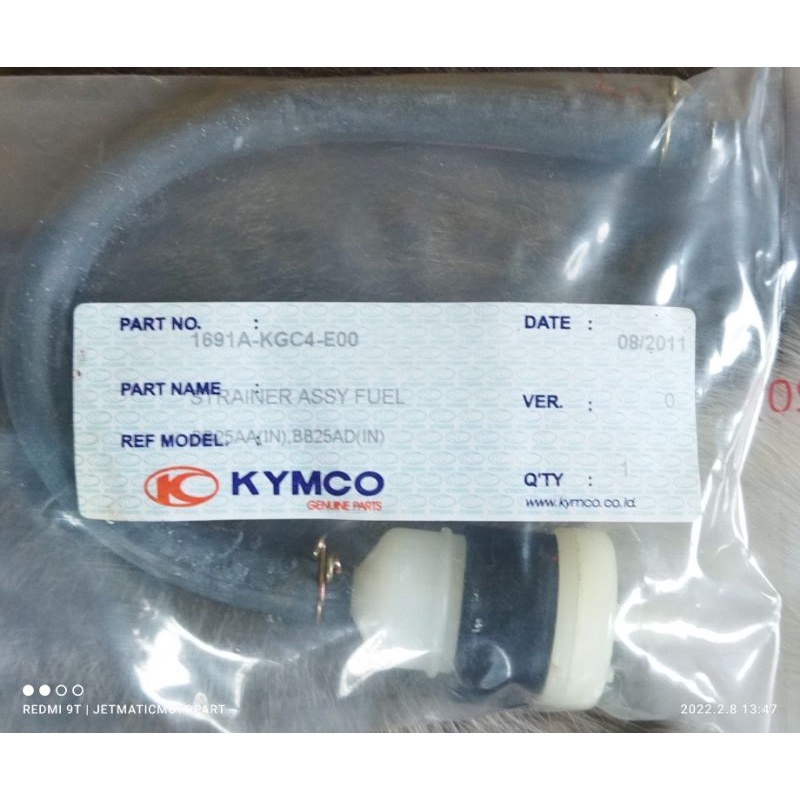 Filter bensin Kymco spike