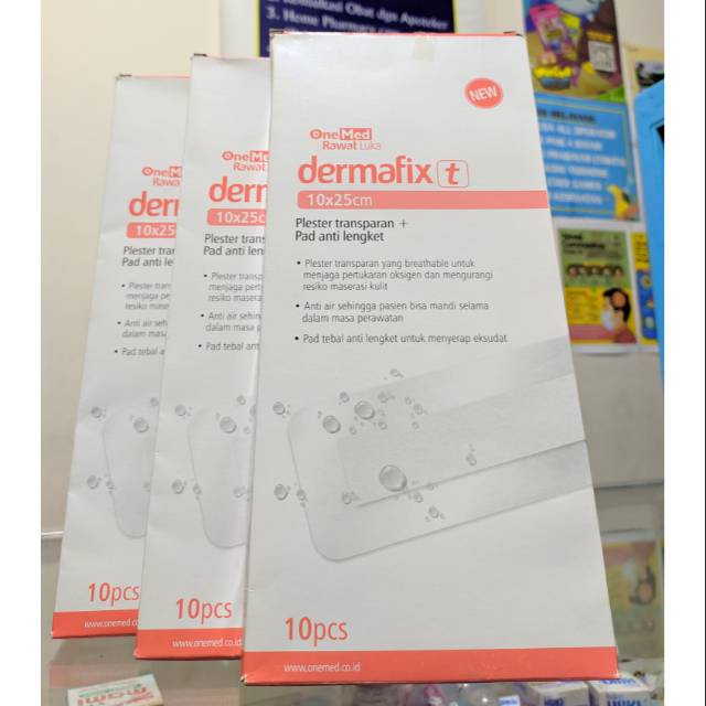 DERMAFIX T PLESTER ANTI AIR 10x25cm